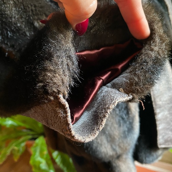 SOLD ♥️ 1970’s Vintage Faux Fur Coat | Chocolate Brown - Picture 6 of 12